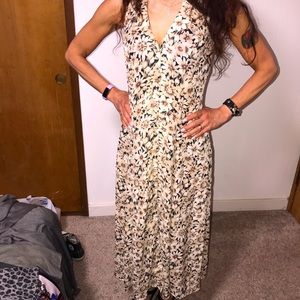 Floral summer dress, size 7